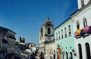 Street in Salvador Brazil